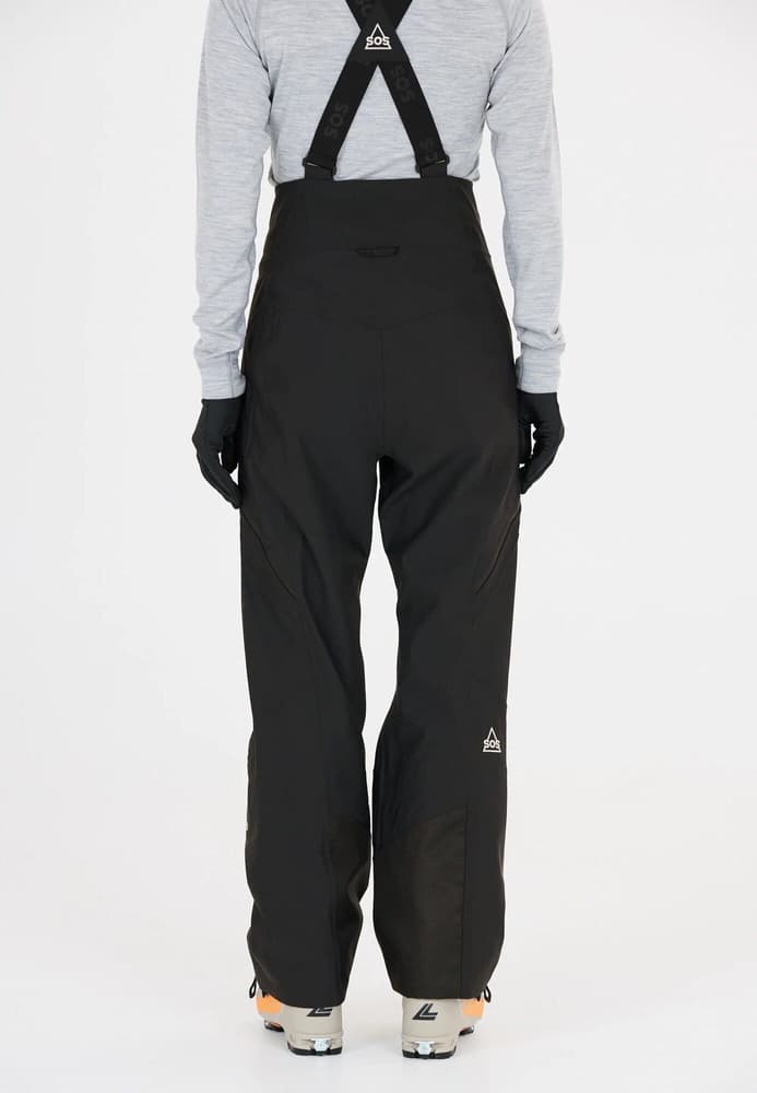 Hoverla W 3L Shell Bib Pants Black, view: 10