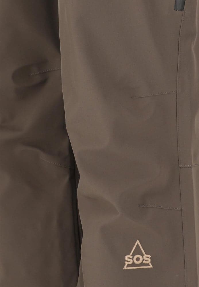 Lipno M Shell Bib Pants Black Ink, view: 2