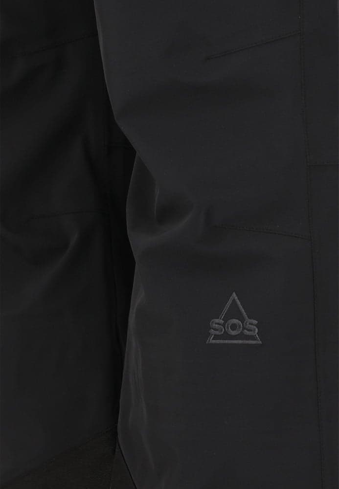 Lipno W Shell Bib Pants Black, view: 4