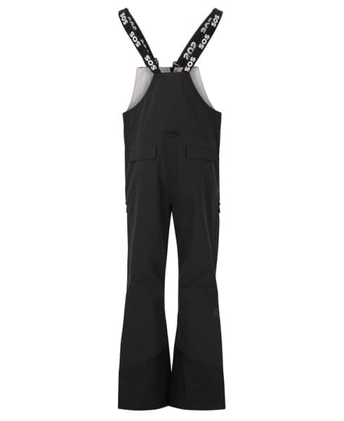 Lipno W Shell Bib Pants Black, view: 0