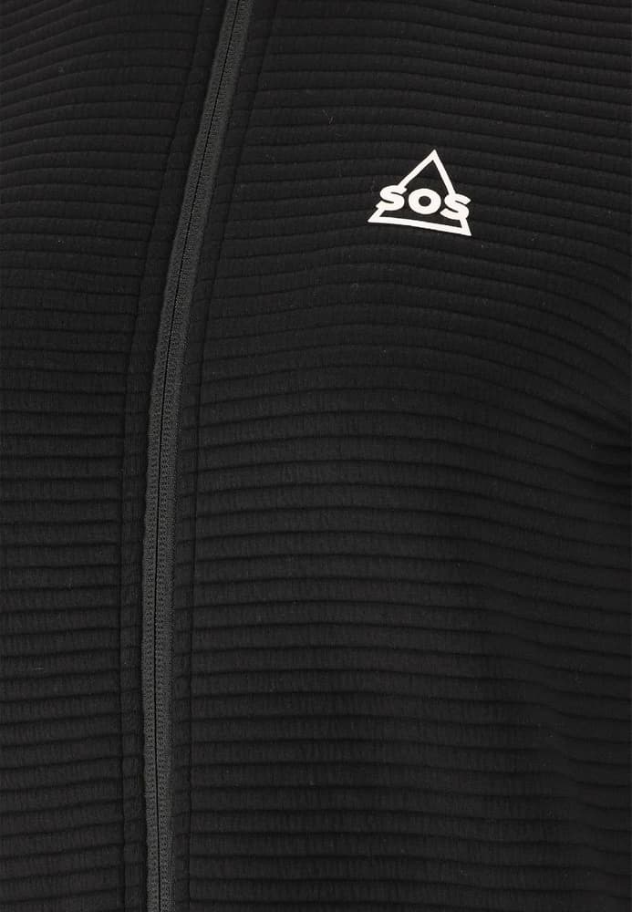 Muju W Full Zip Midlayer Black, view: 2