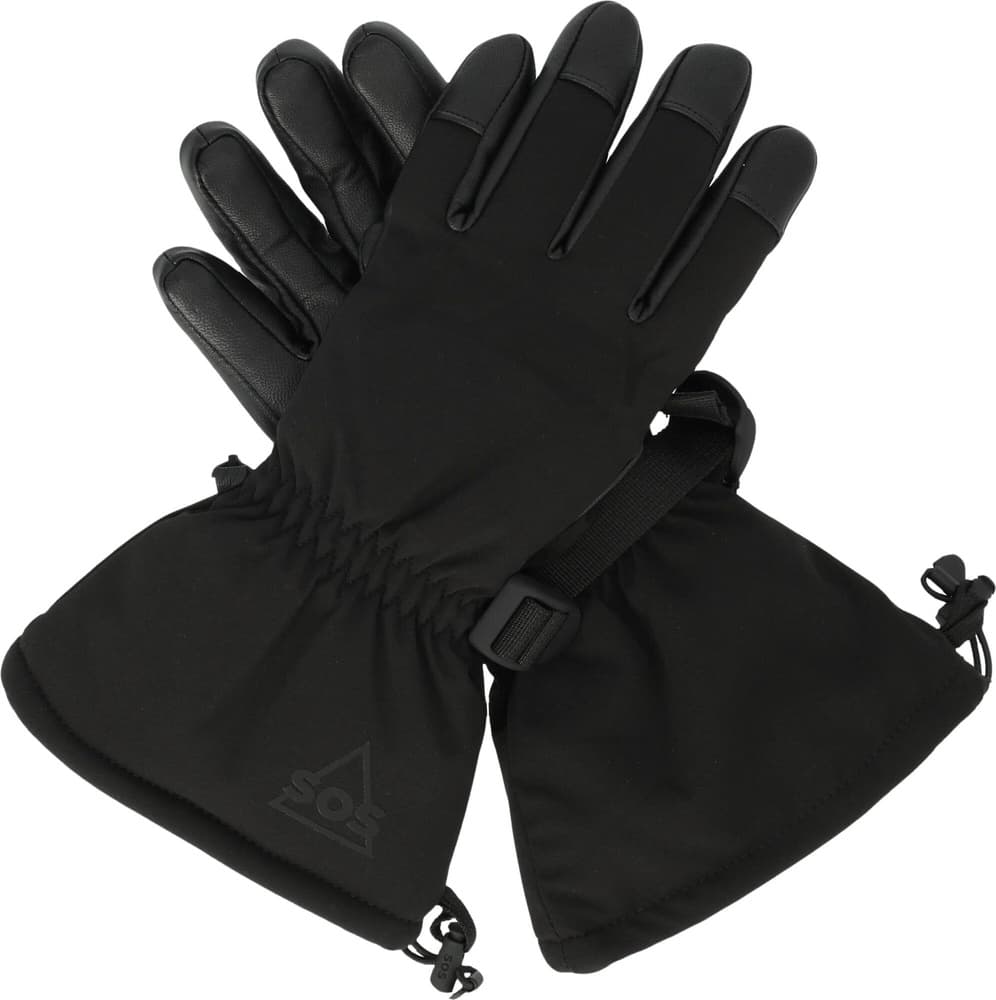 Ohau Long Gloves V1 Black, view: 1