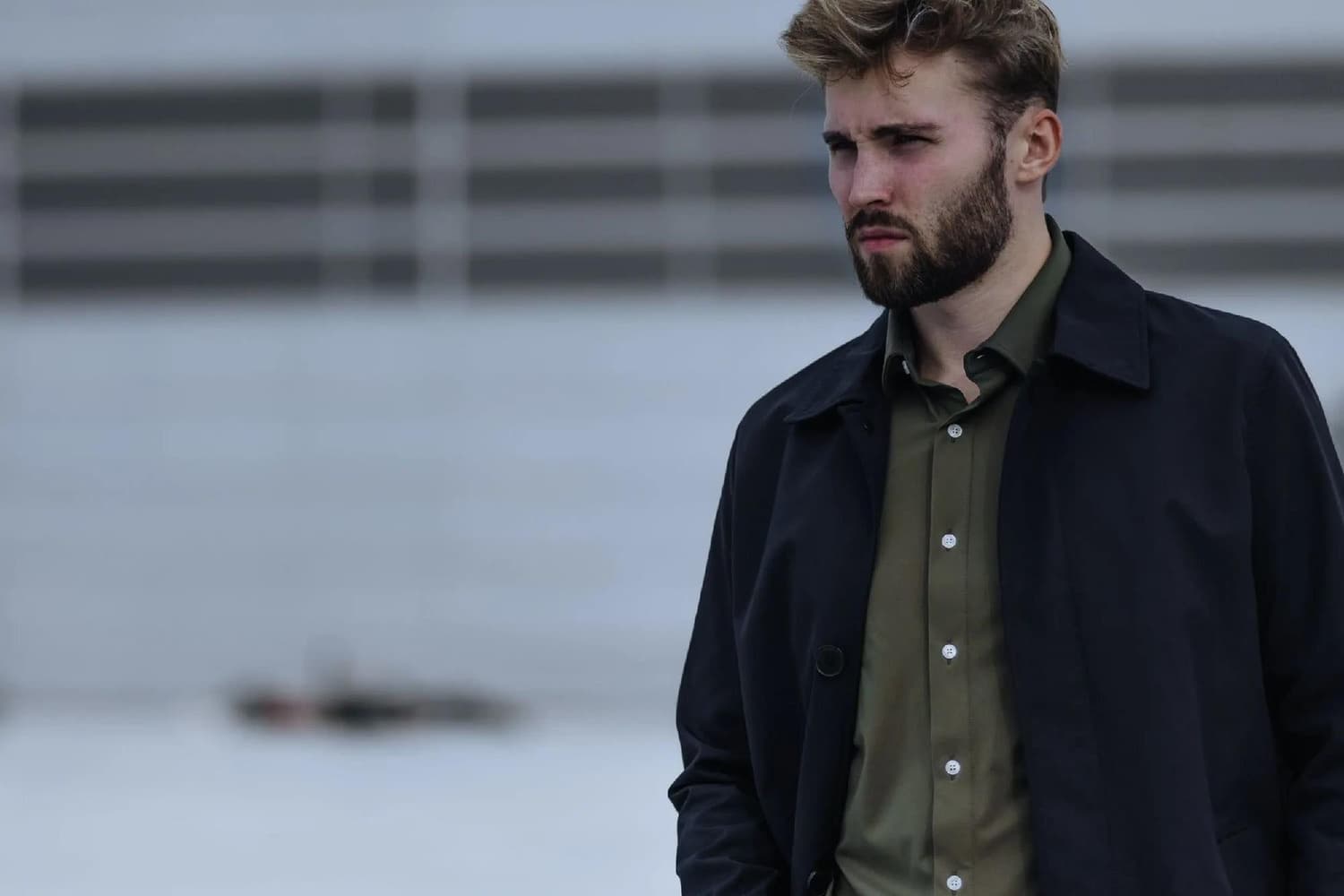 Marcus Regular Sky Blue Forest Green, view: 7