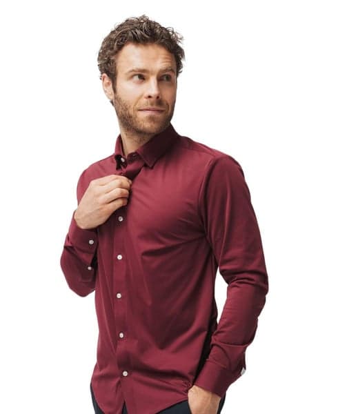 Marcus Slim Sky Blue Burgundy, view: 1