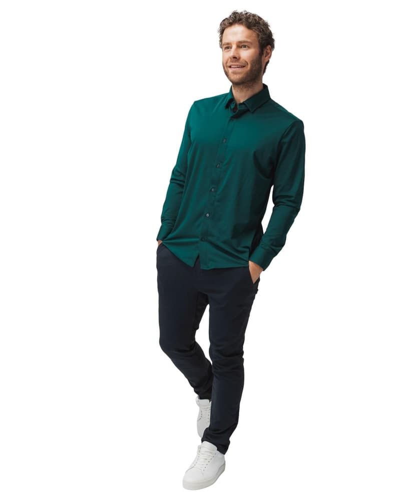 Marcus Slim Sky Blue Bottle Green, view: 4