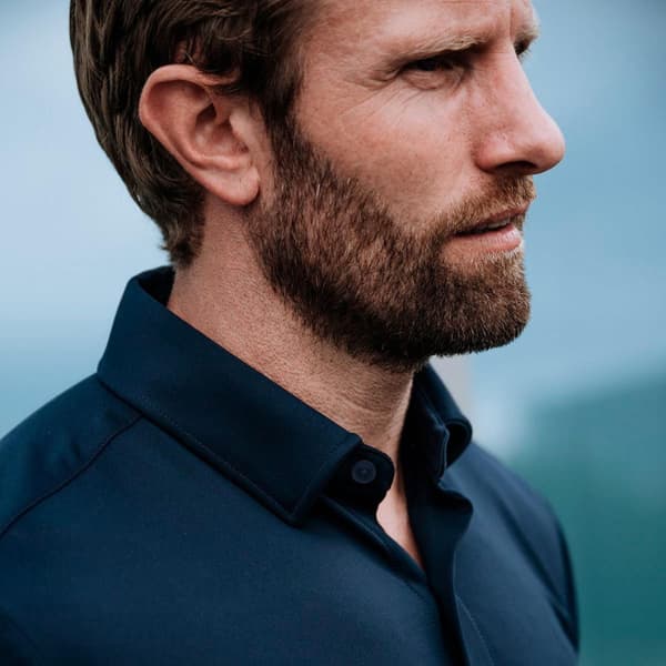 Marcus Slim Sky Blue All Navy Blue, view: 1