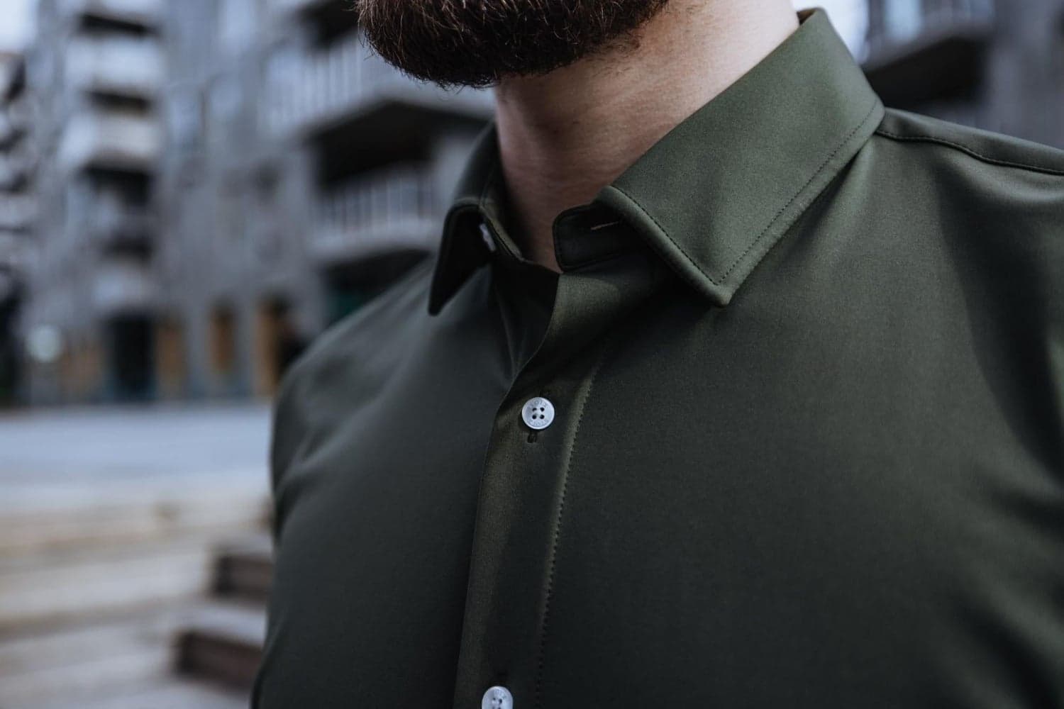 Marcus Slim Sky Blue Forest Green, view: 3