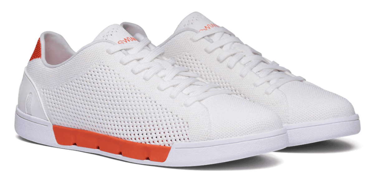 Breeze Tennis Knit Swims Orange/White, view: 3