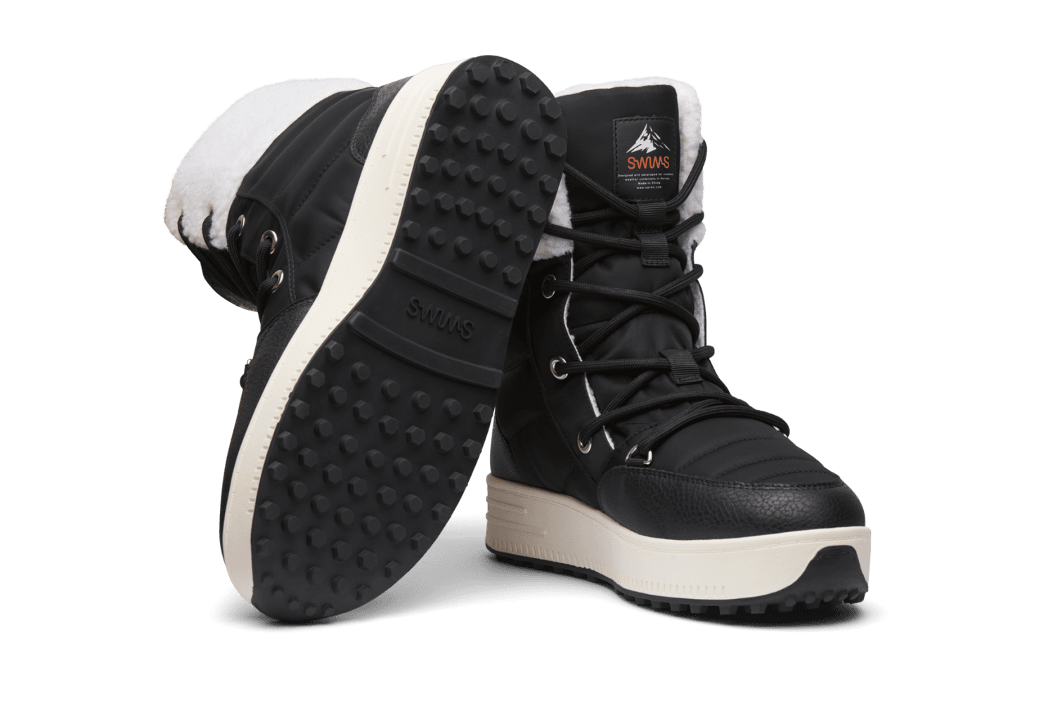 Snow Runner High Black/White, view: 3