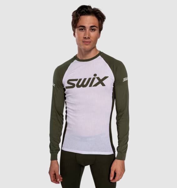 RaceX Classic Long Sleeve M Bright White/ Olive, view: 2