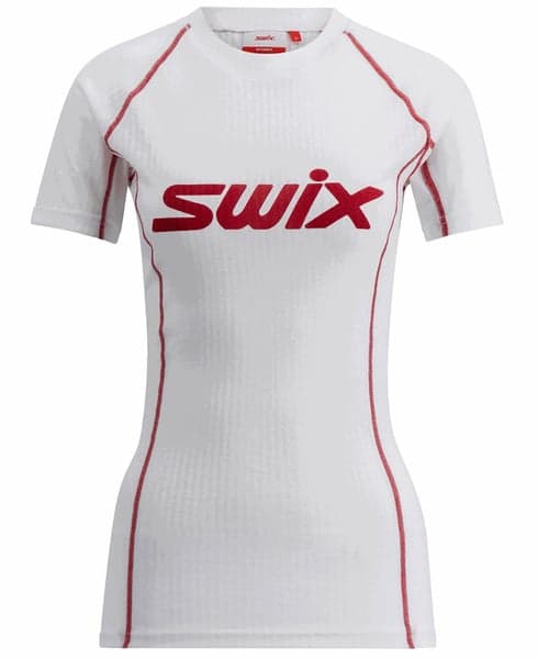 RaceX Classic Short Sleeve W Bright White/Swix Red, view: 0