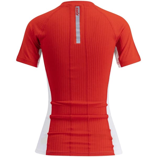 Roadline RaceX Short Sleeve W Bright White/Fiery Red, view: 1