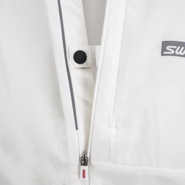 Roadline Wind Vest M Bright White/Fiery Red, view: 3