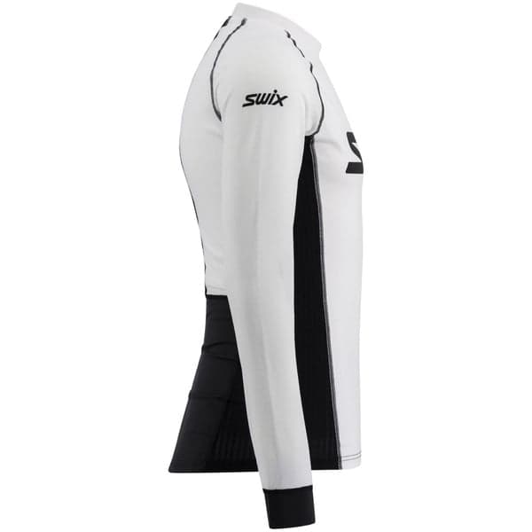 Swix Triac Dry Breathe Long Sleeve M Bright White / Black, view: 2