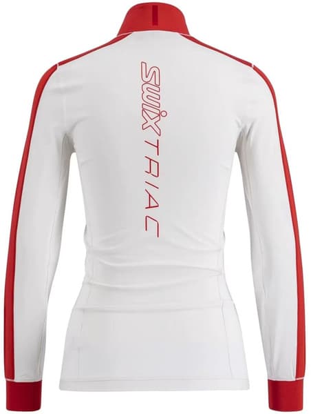 Triac Dry Long Sleeve W Bright White/Swix Red, view: 1