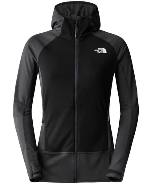 W Bolt Polartec Hooded Asphalt Grey-TNF Black, view: 0