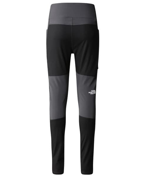 W Felik Alpine Leggings Asphalt Grey-TNF Black, view: 1
