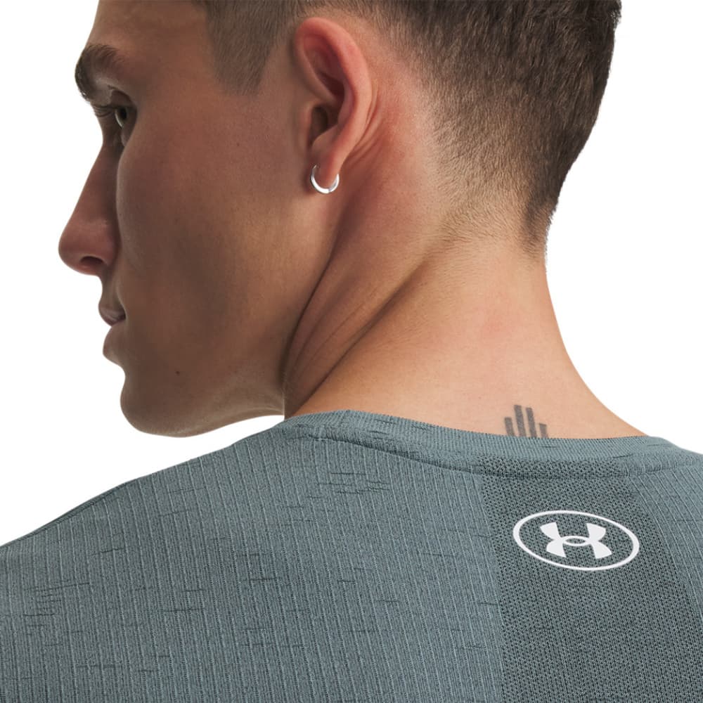 Vanish Seamleshort Short Sleeve Jasper Blue, view: 2