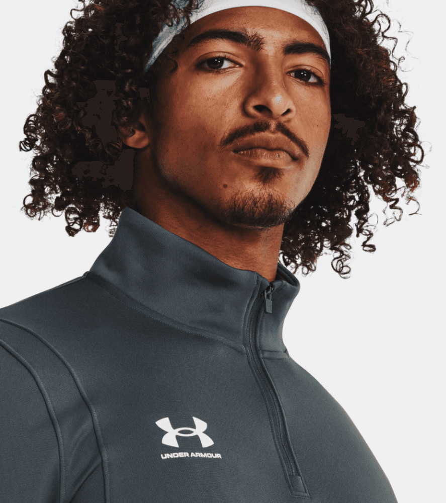 UA M's Ch. Midlayer Castlerock Light Heather, view: 3
