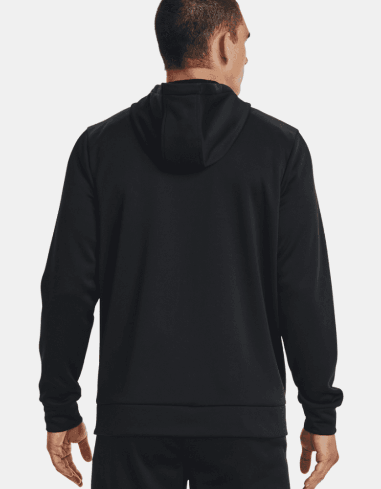 UA Armour Fleece FZ Hoodie Black, view: 1