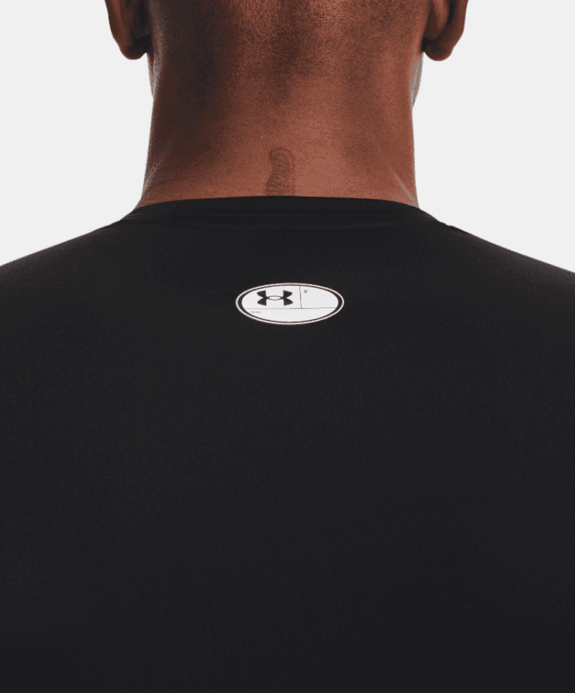 UA HG Armour Comp SS Black, view: 2
