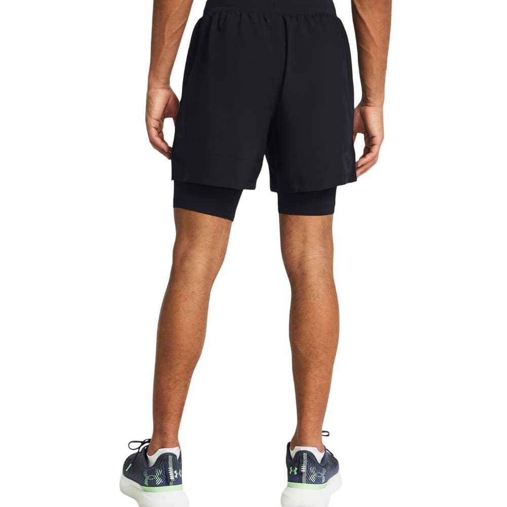 UA Launch 5'' 2-In-1 Shorts Black, view: 5