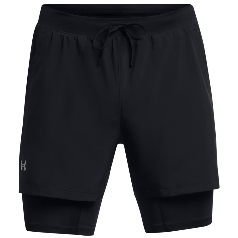 UA Launch 5'' 2-In-1 Shorts Black, view: 0