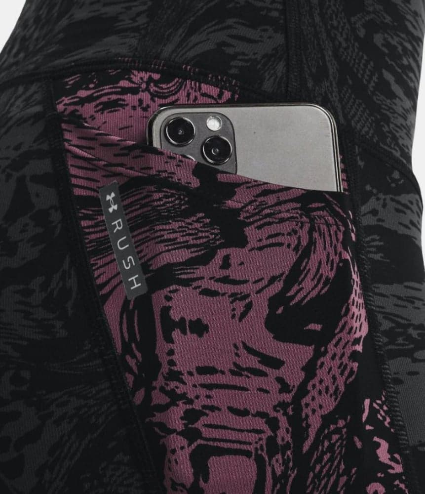 UA Rush 6M Novelty Wmn Black, view: 2