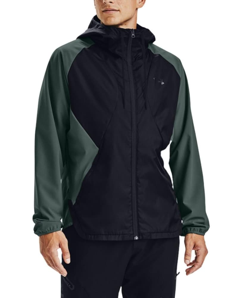 Stretch-woven Hooded Lichen Blue/Black, view: 0