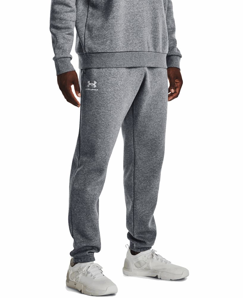 Essential Fleece Jogger Pitch Gray Medium Heather/White, view: 1