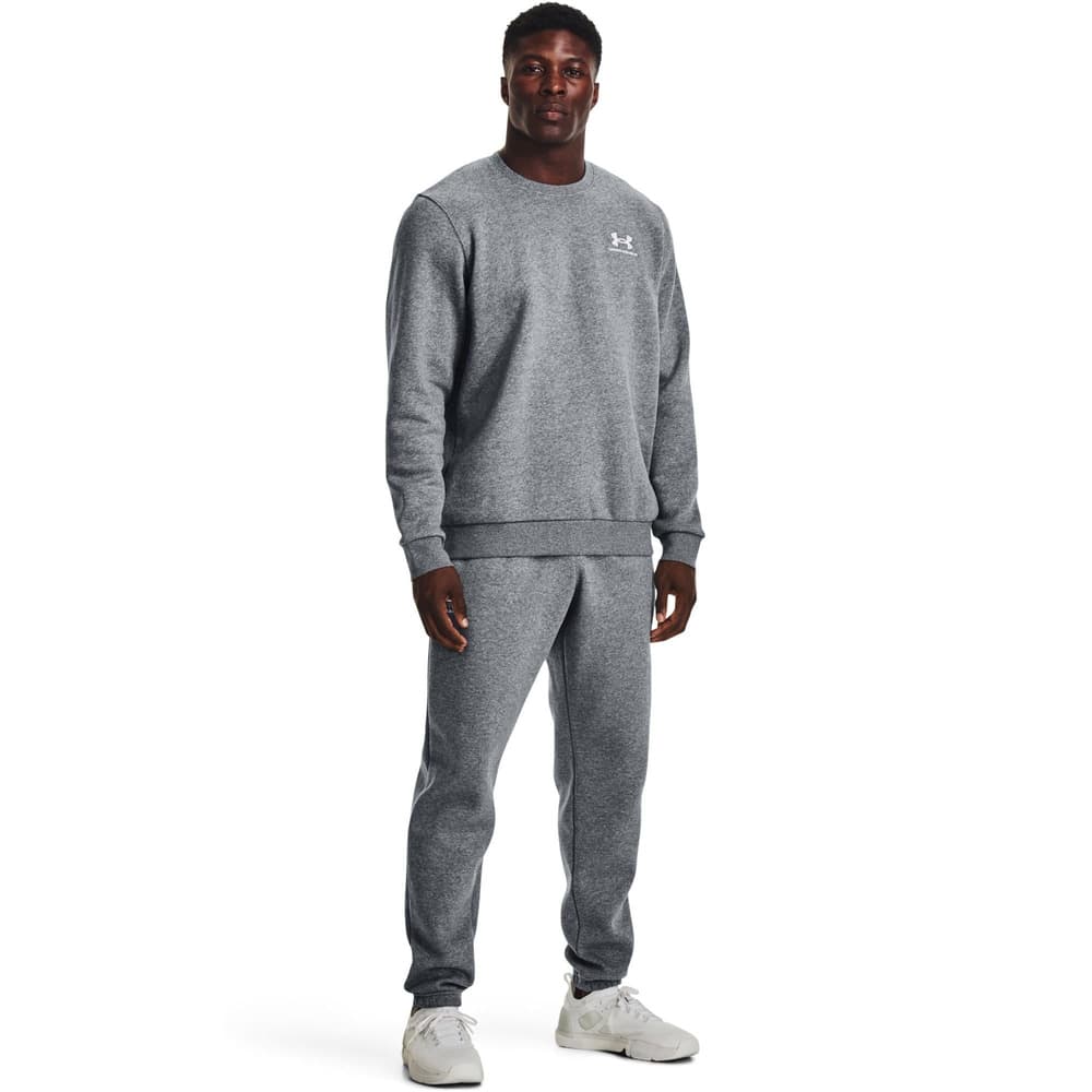 Essential Fleece Jogger Pitch Gray Medium Heather/White, view: 0