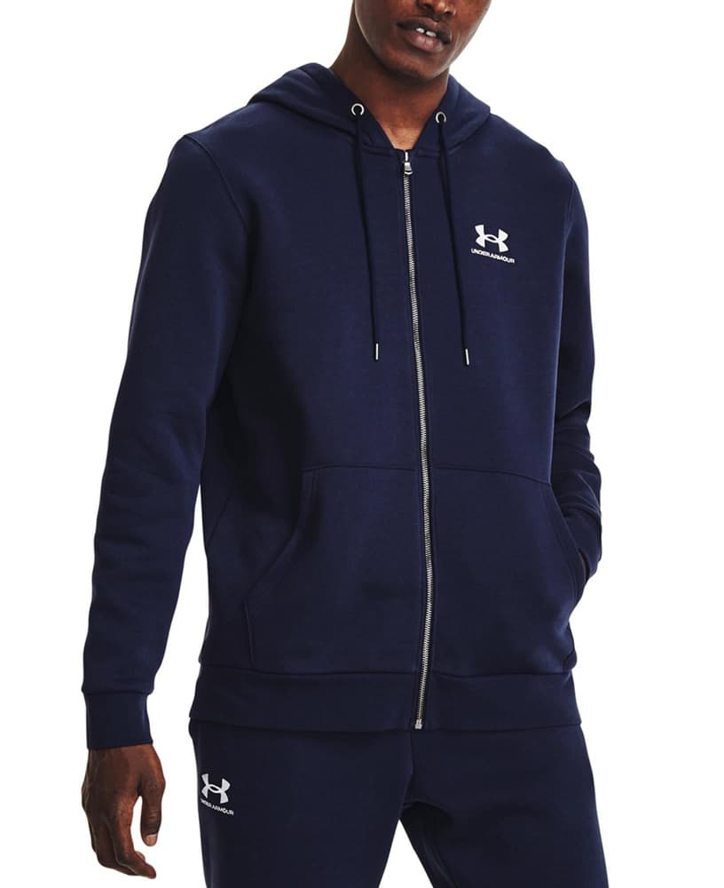 Essential Fleece FZ Hood Midnight Navy, view: 0