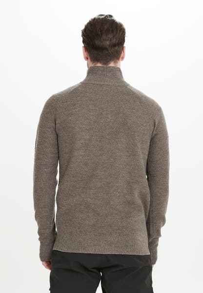 Santus M half Zip Knit Dark Grey Melange, view: 1