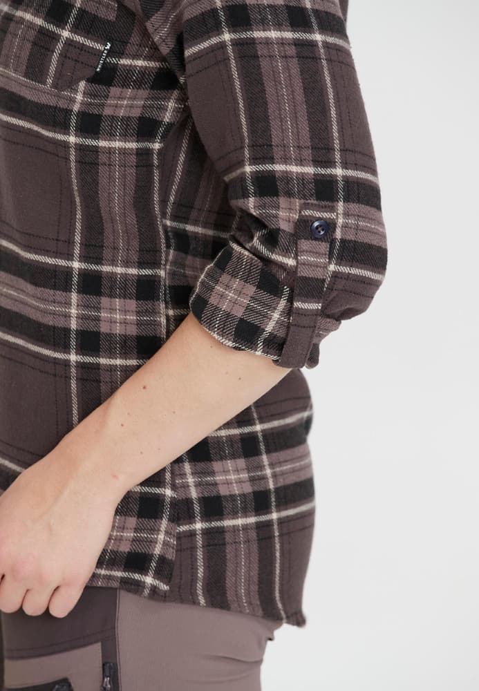 Jamba W Flannel Shale Mud, view: 4