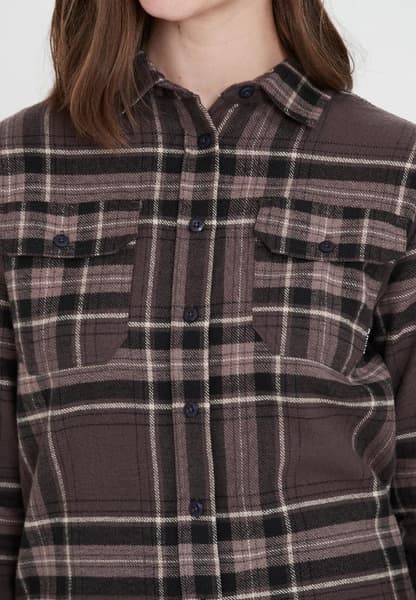 Jamba W Flannel Shale Mud, view: 2