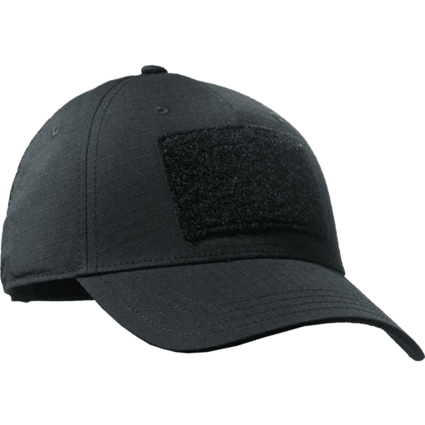 Unisex Velcro Patch Cap Black, view: 0