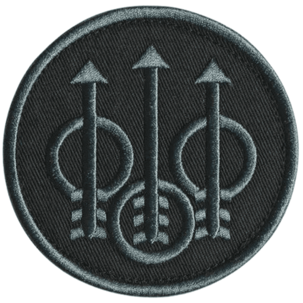 Unisex Trident Velcro Patch Black, view: 0