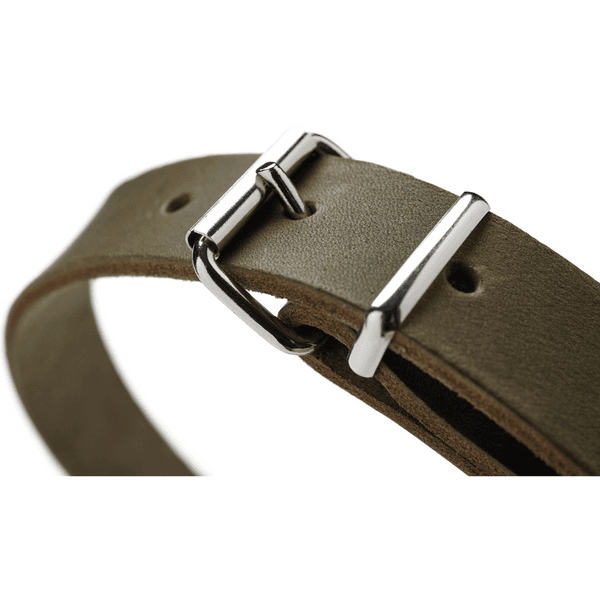 Collar Aalborg 60/L Leather Olive Green, view: 2