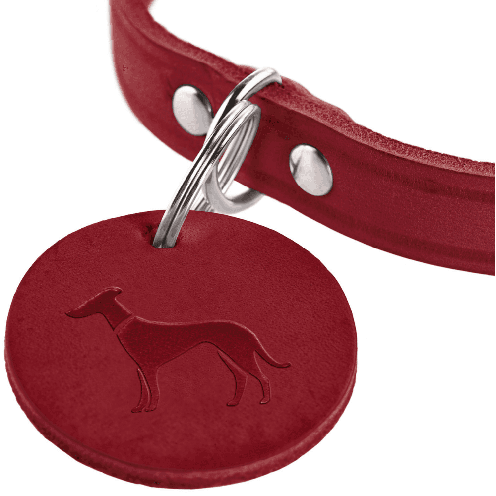 Collar Aalborg 52/M Leather Red, view: 1