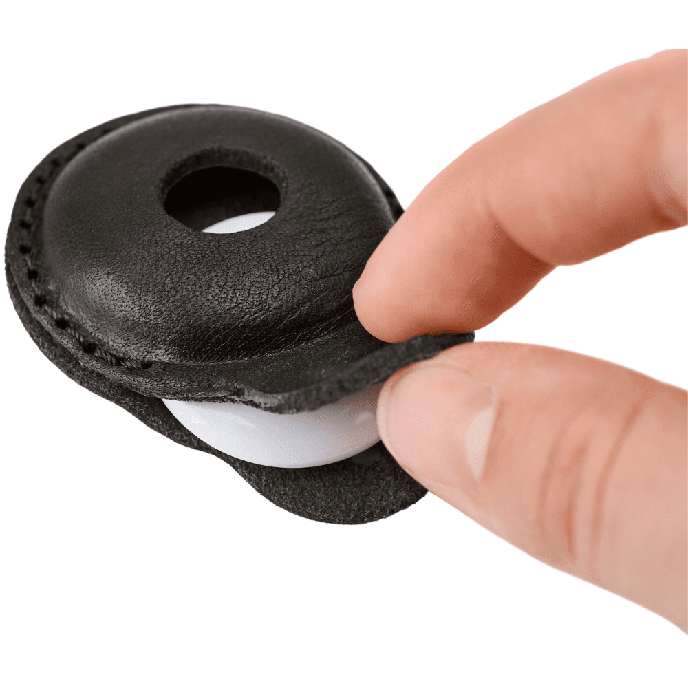 AirTag-holder Viborg Leather Black, view: 2