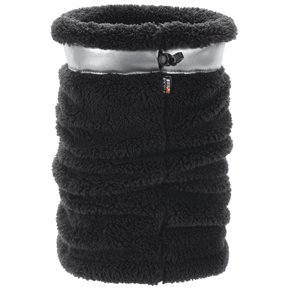 Plush Tube Scarf M Black, view: 0