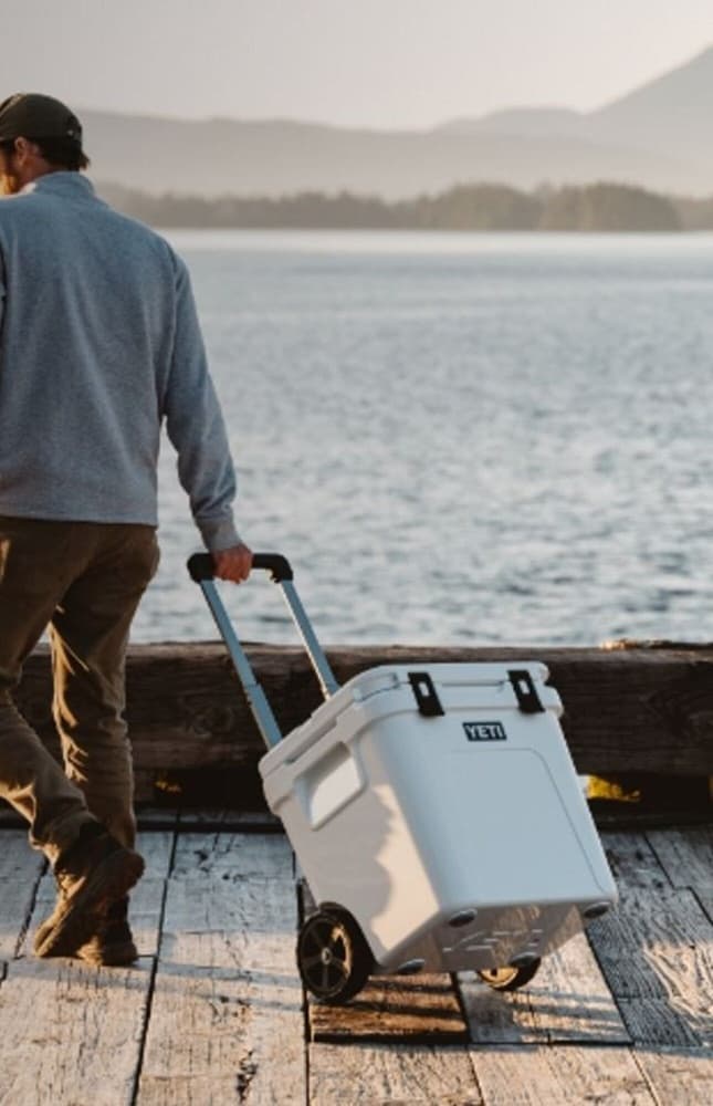 Roadie 60 Wheeled Cool Box White, view: 9