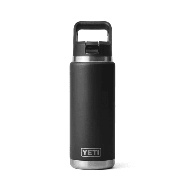 Rambler 26 oz (769 ml) Straw Bottle Black, view: 0