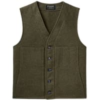Mackinaw Wool Vest Forest Green - view: 0