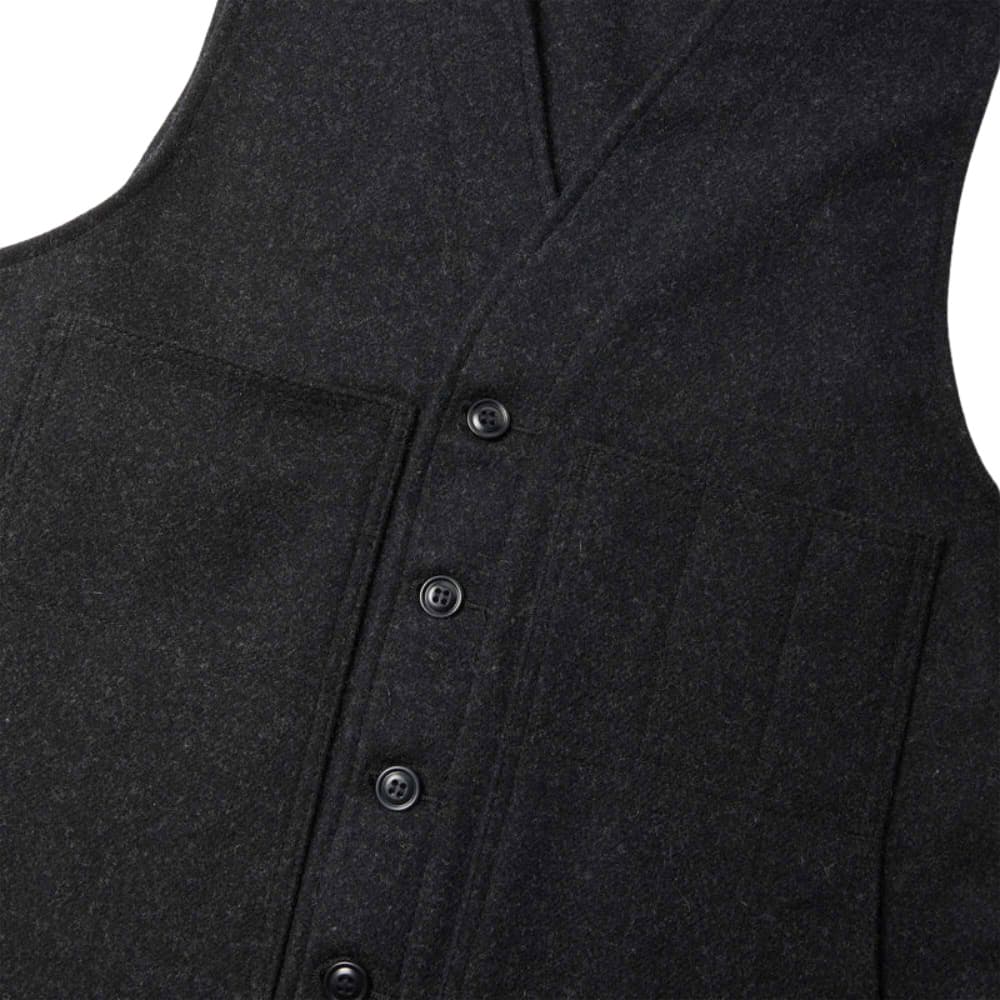 Mackinaw Wool Vest Charcoal, view: 2