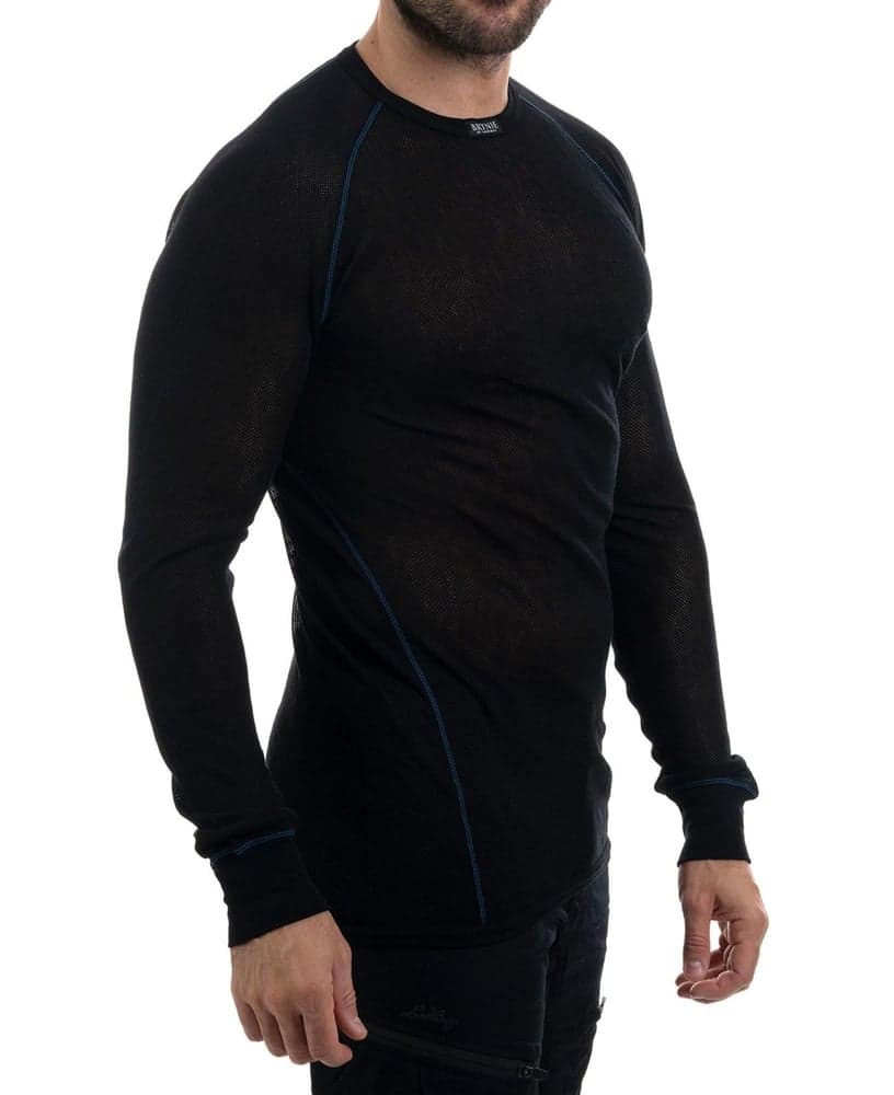 Wool Thermo Light Shirt Black, view: 2
