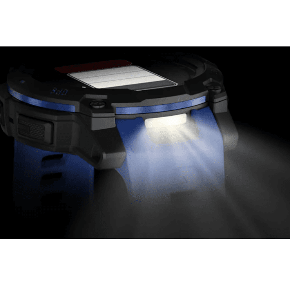 Instinct 3 - 45 mm, Amoled Black With Bolt Blue/Black Silicone Band, view: 5