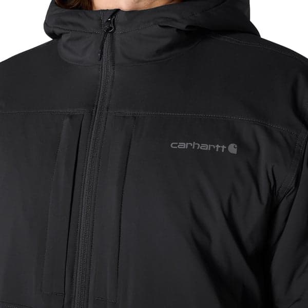 Stretch Insulated Jacket Black, view: 3