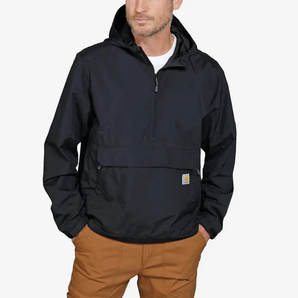 Carhartt Workwear Lightweight Packable Anorak Black, view: 1