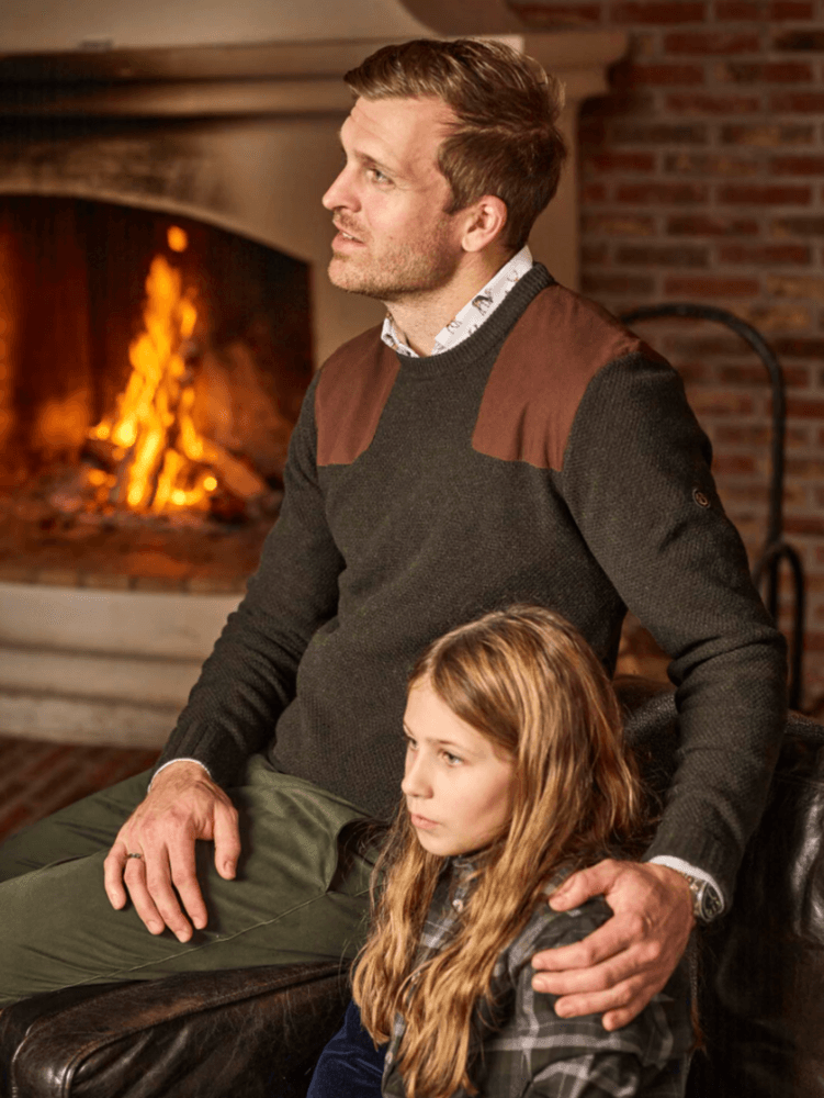 Ragdale Shooting Ol Pullover Dark Green, view: 2